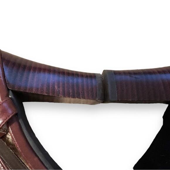 Banana Republic Vachetta Strappy Leather Slingback Heels Sandals Sz 7 Estimated - Picture 8 of 13